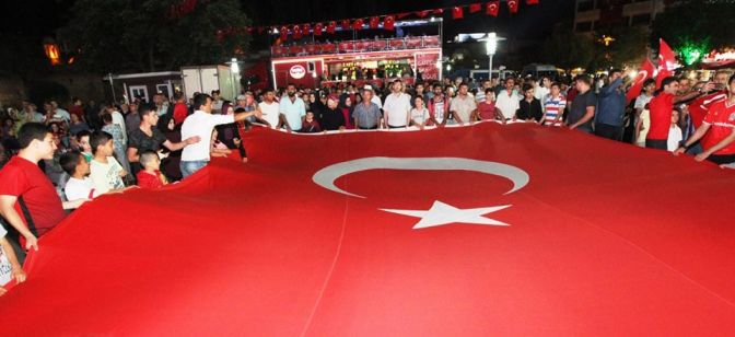 15 Temmuz Anma Etkinlikleri; Gebze’de ilk nöbet!