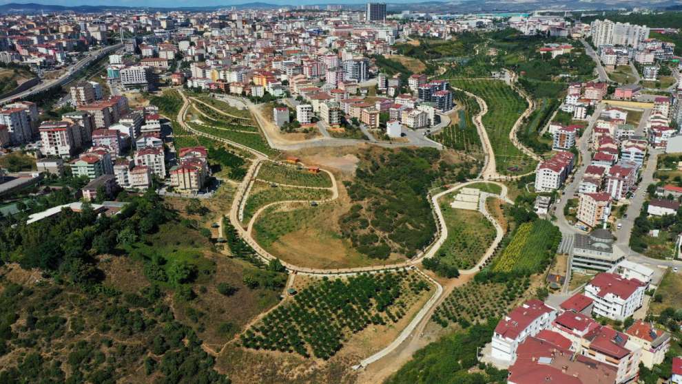 550 bin metrekare alanlık park Gebze’nin cazibe merkezi oldu