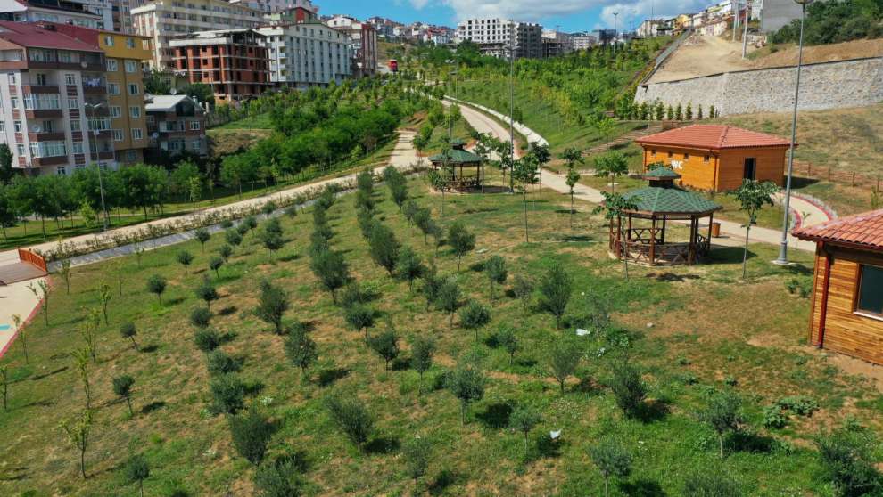 550 bin metrekare alanlık park Gebze’nin cazibe merkezi oldu