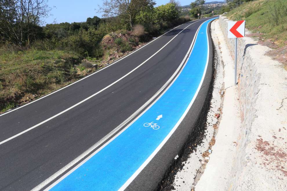 72 km’lik bisiklet yolu inşa edildi