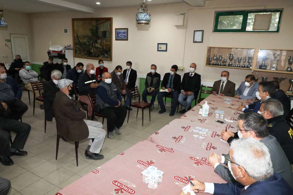 Alkan ve Şayir Tavşancıl’da vatandaşı dinledi