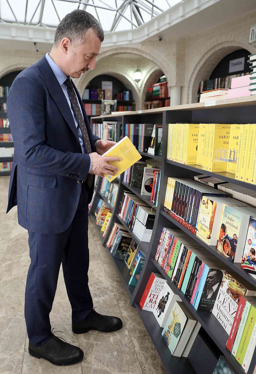 Başkan Büyükakın, ‘’Harçlıklarımı biriktirir kitap alırdım’’