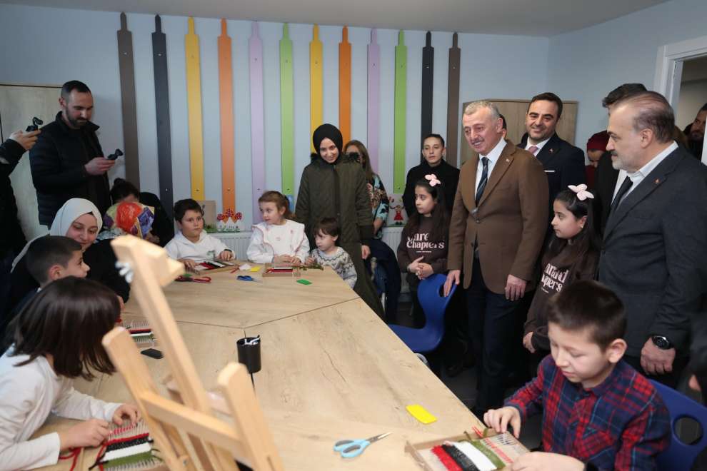 Başkan Büyükakın: “Laf uçar, eser kalır”
