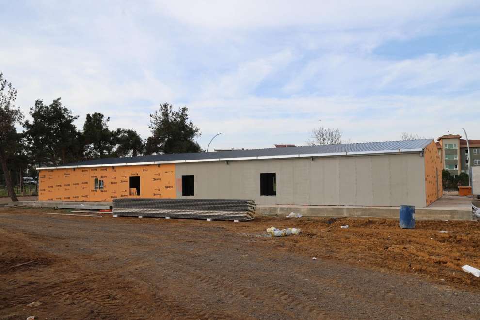 Başkan Büyükgöz Geçici Kaymakamlık Binasını İnceledi