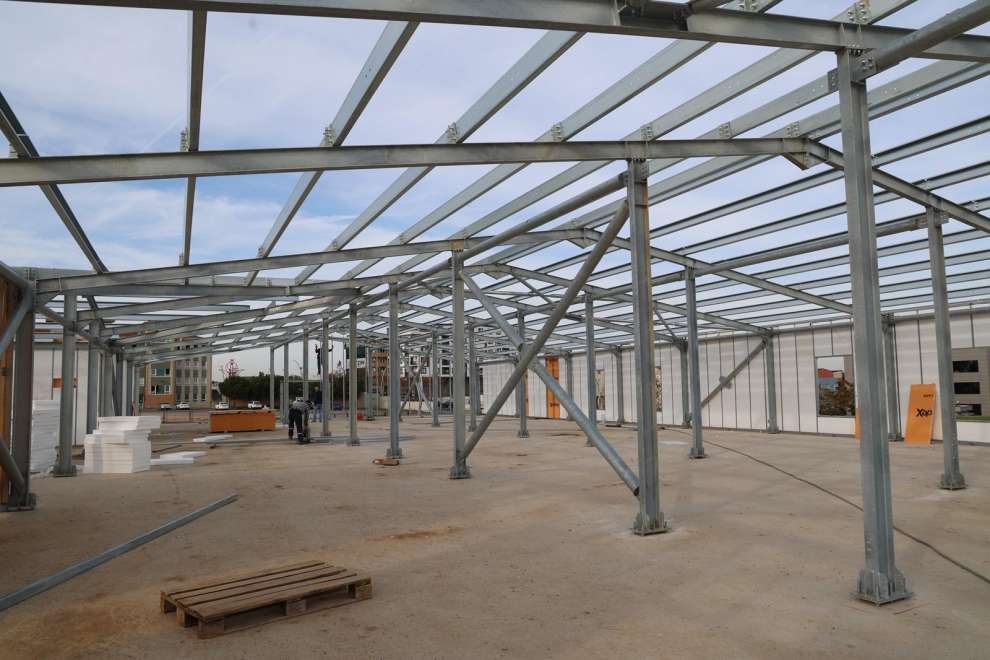 Başkan Büyükgöz Geçici Kaymakamlık Binasını İnceledi