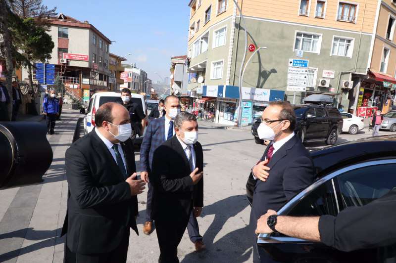 Başkan Şayir, Vali Yavuz'u makamında ağırladı.