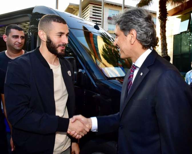 Benzema, Fatihte iftar progrmına katıldı