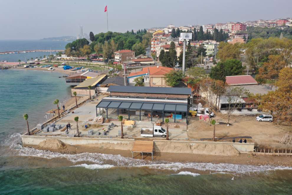 Bu restoran Darıca sahil parkının incisi olacak