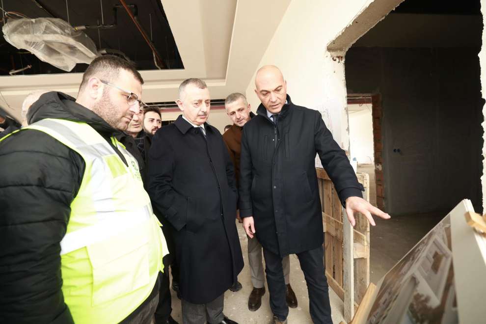 Büyükakın, çalışmaları bizzat inceledi