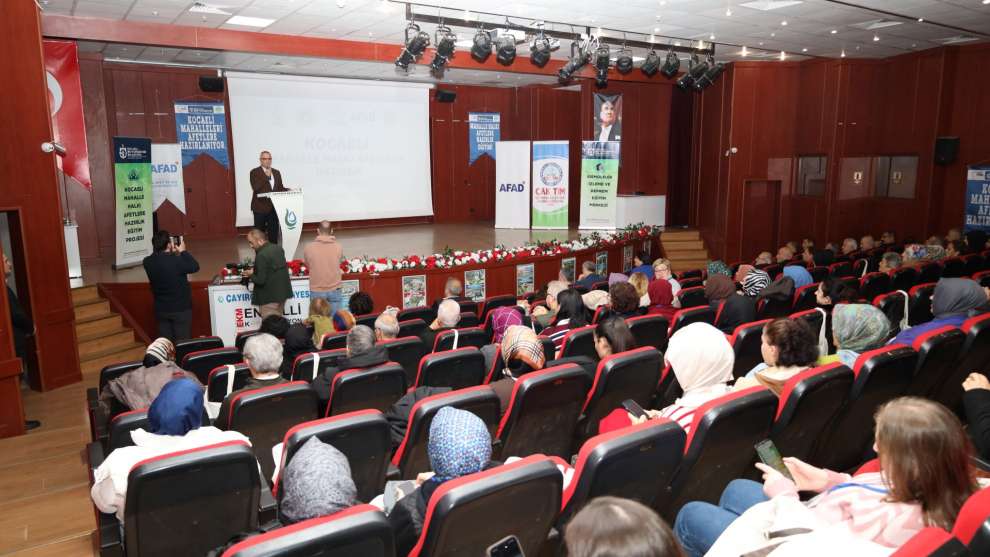 Büyükşehir, Çayırova’yı olası afetlere hazırladı