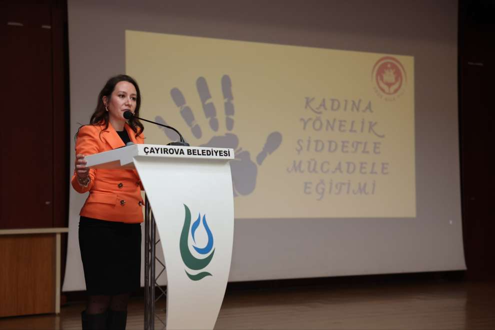 Çayırova’da Kadına Yönelik Şiddetle Mücadele Eğitimi gerçekleştirildi