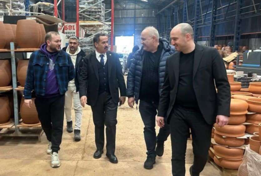 Cemil Yaman’dan, KRŞ Şirketler Grubu’na ziyaret