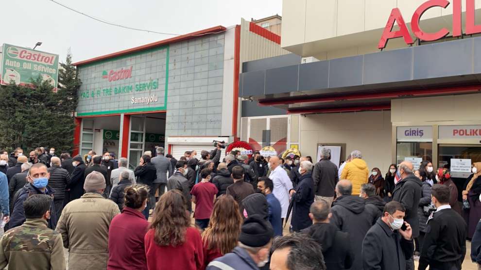 Çetinkaya, ilçe protokolünün da hazır bulunduğu törenle son yolculuğuna uğurlandı.