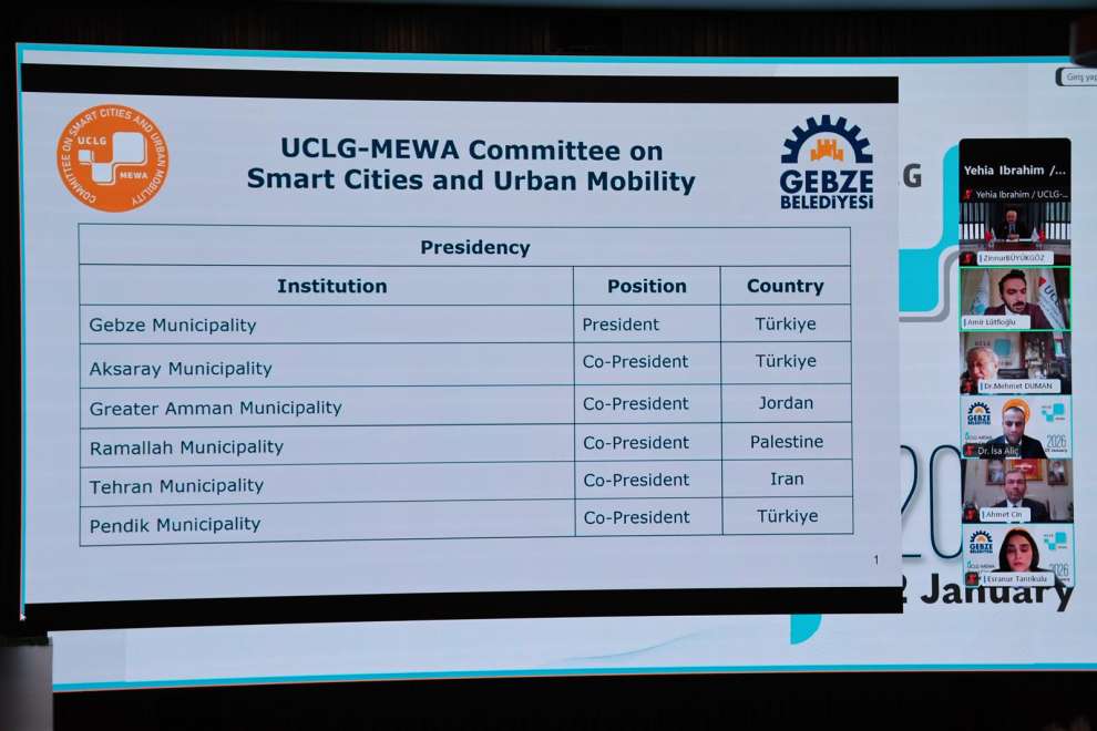 Çevrimiçi Başkanlık Toplantısı Gebze Ev Sahipliğinde Gerçekleştirildi