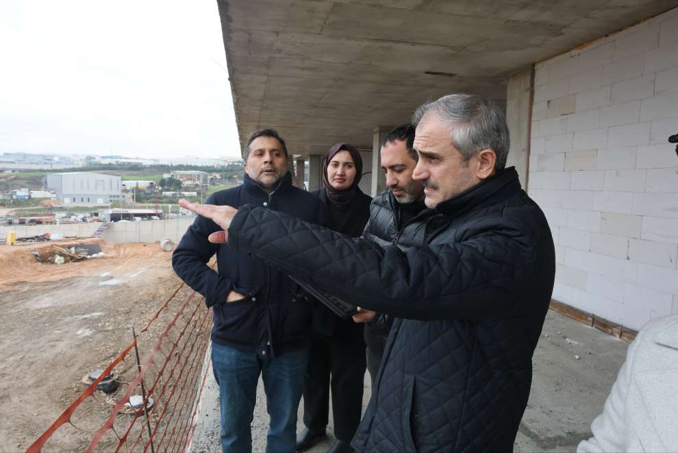 Çiftçi, “Spor lisemizin inşaatı hızla devam ediyor”