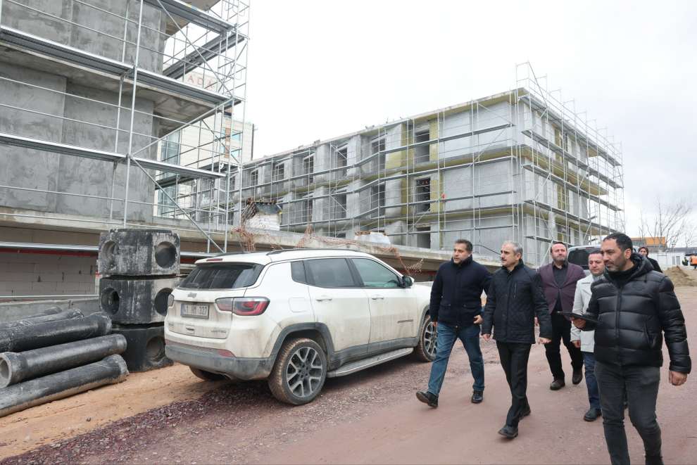 Çiftçi, “Spor lisemizin inşaatı hızla devam ediyor”