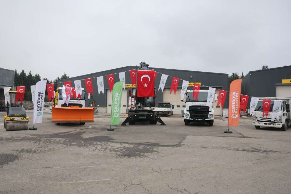 Çiftçi, “İş makineleri filomuzu güçlendirmeye devam ediyoruz”