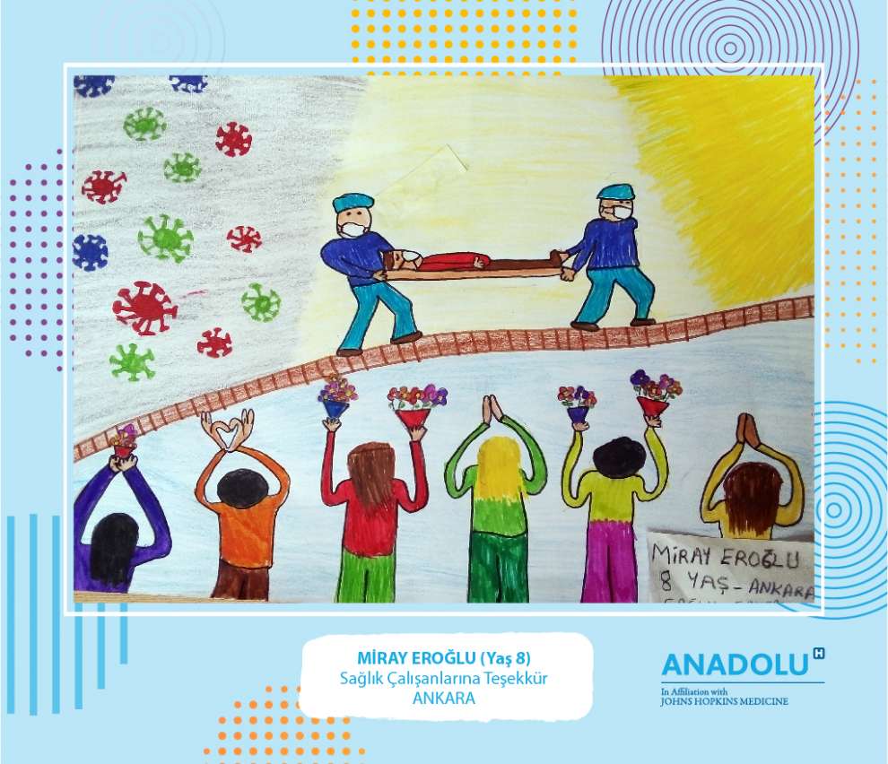 “Çocuklarımızın Gözünden Pandemi Süreci Online Resim Sergisi” açıldı