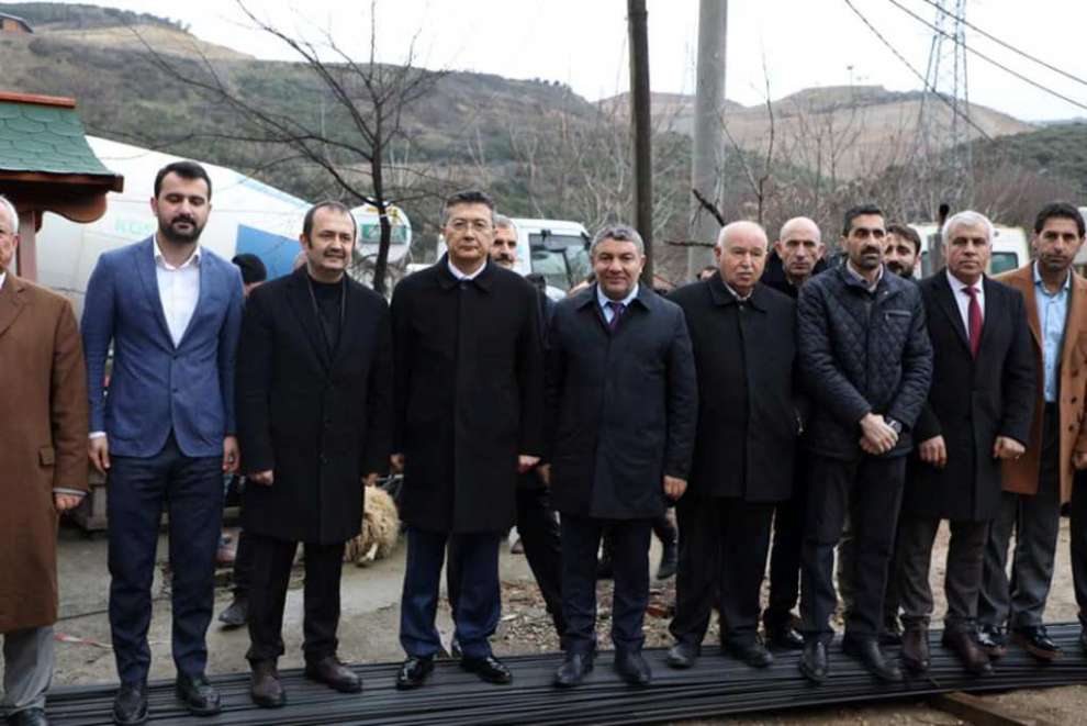 Dilovası İmam Şafii Camisi’nin temeli atıldı