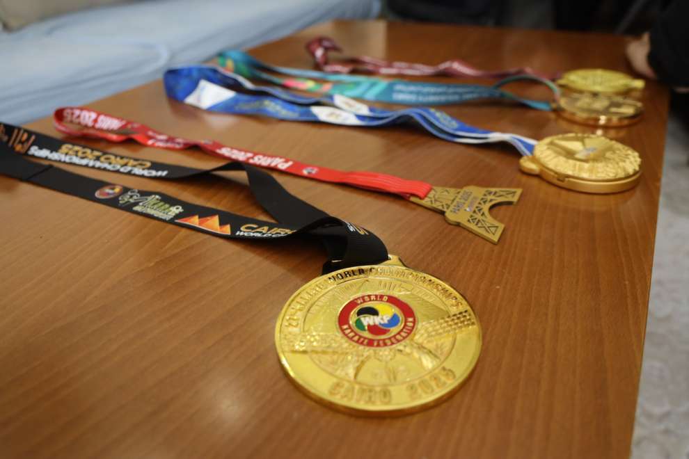 Dünya şampiyonu Şamdan, Başkan Bıyık’ı ziyaret etti