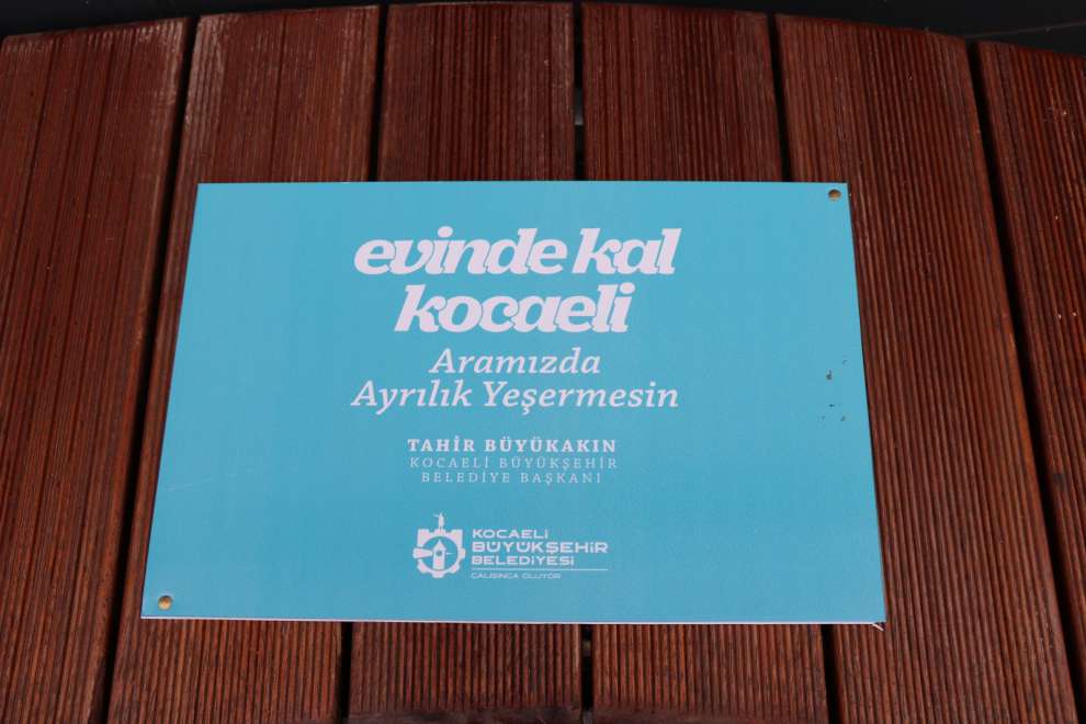 “Evinde Kal Kocaeli Aramızda Ayrılık Yeşermesin”