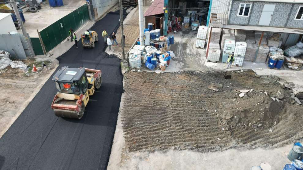 GEBZE’DE ASFALT ÇALIŞMALARI HIZ KESMİYOR