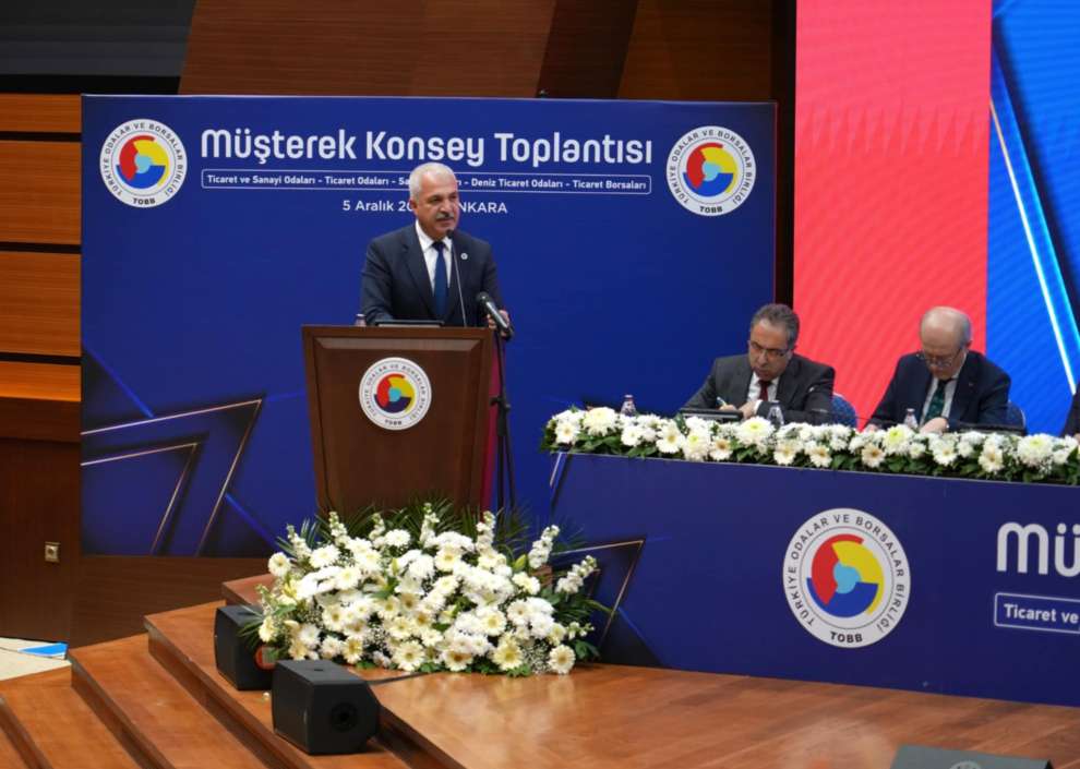 GTO Başkanı Aslantaş, TOBB'da bölgemizi konuştu