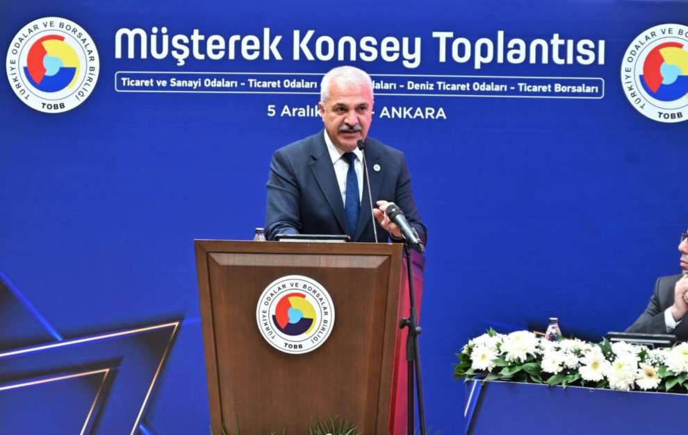 GTO Başkanı Aslantaş, TOBB'da bölgemizi konuştu