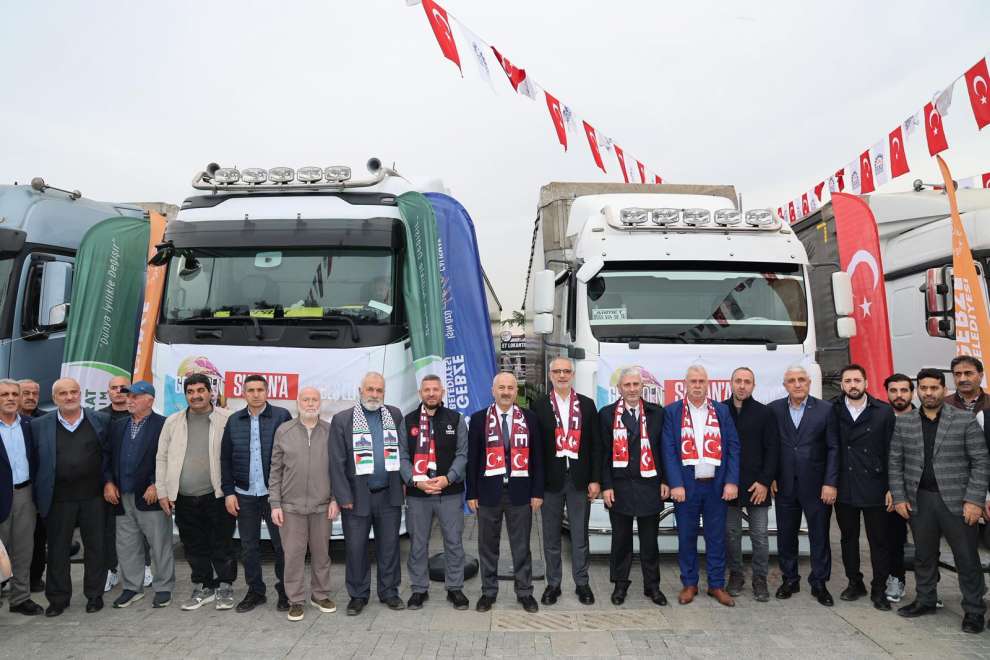Gebze'den Sudan'a 10 Tırlık Kardeşlik Köprüsü