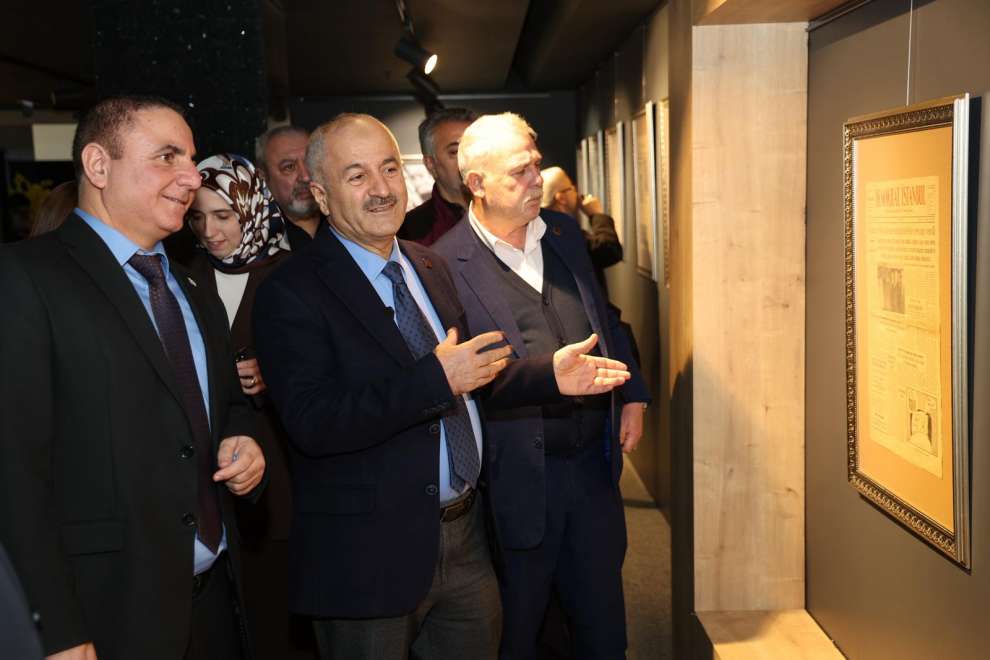 Gebze Basın Tarihi Sergisi Sanatseverlerle Buluştu