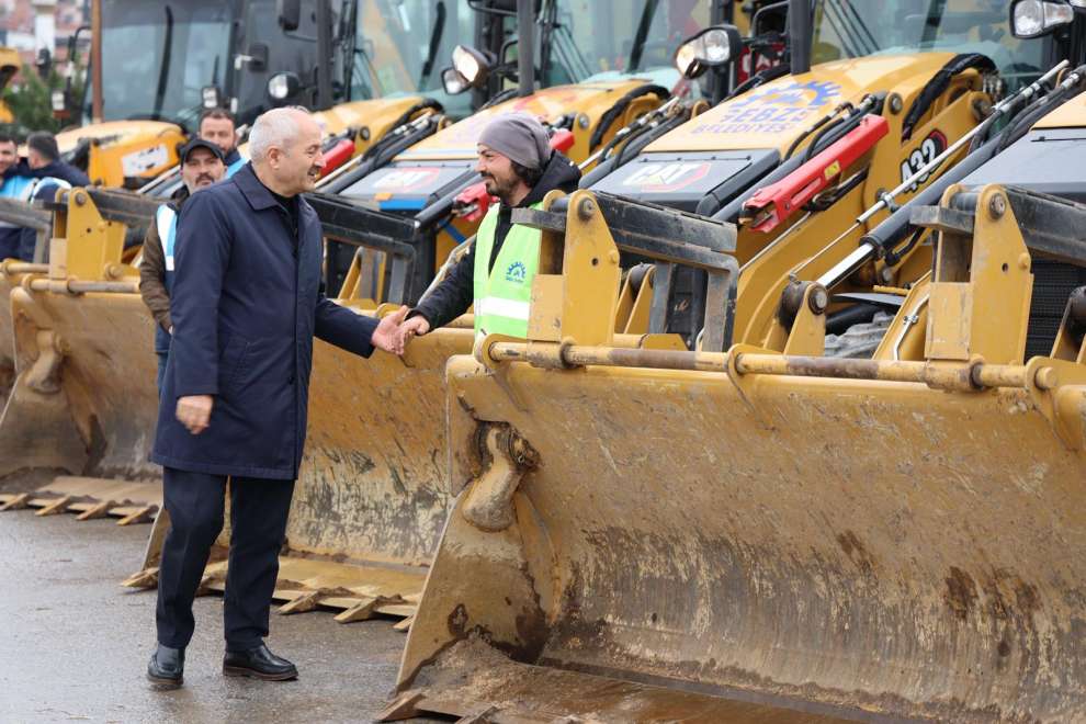 Gebze Belediyesi Karla Mücadelede Teyakkuzda