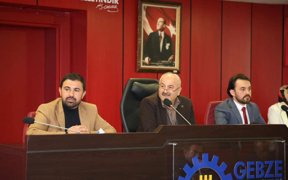 Gebze Belediyesi Ocak Meclisi Tamamlandı