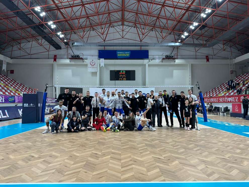 Gebze Belediyesi Spor Kulübü’nden Efeler Ligi'nde Kritik Galibiyet