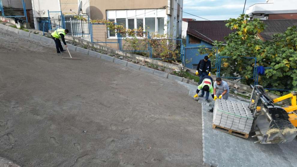 Gebze Belediyesi Üstyapı Çalışmalarına Hız Kesmeden Devam Ediyor