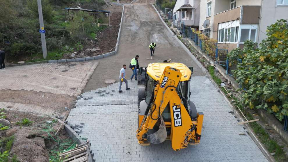 Gebze Belediyesi Üstyapı Çalışmalarına Hız Kesmeden Devam Ediyor