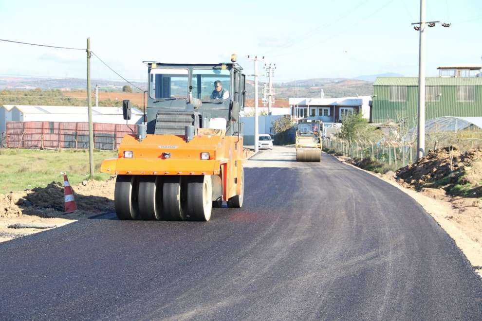 Gebze Pelitli Yolu’nda yol konforu arttırılıyor