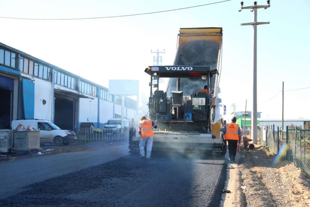 Gebze Pelitli Yolu’nda yol konforu arttırılıyor