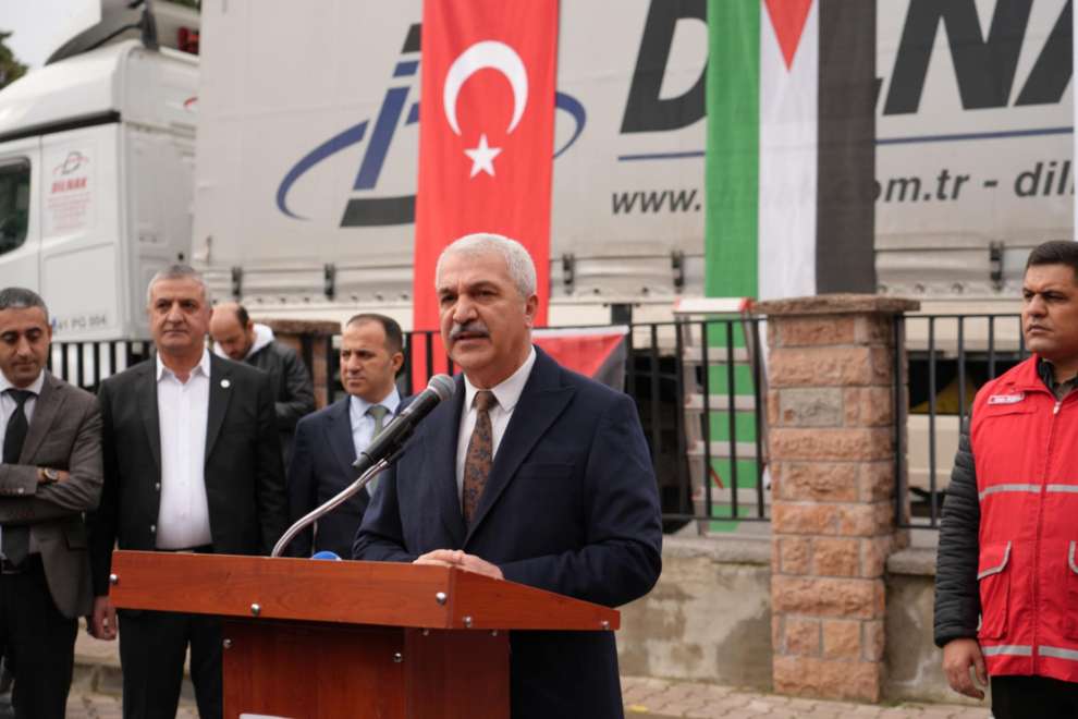 Gebze Ticaret Odasından Gazzeye insani yardım