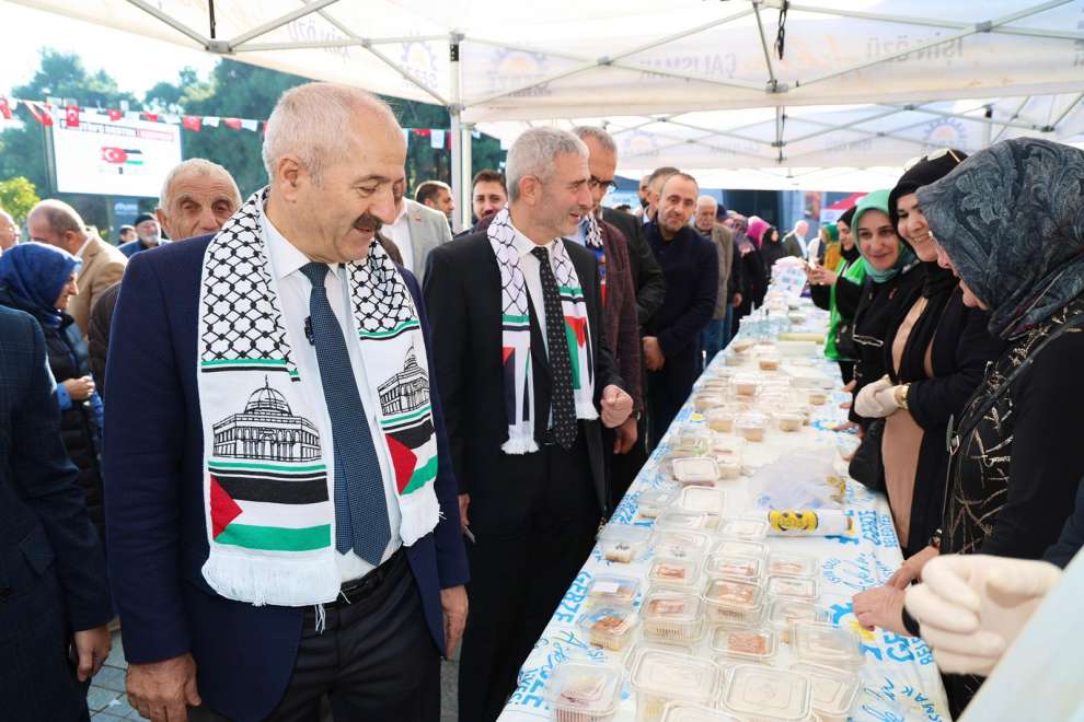Gebze’de Filistin’e Destek Kermesi Düzenlendi