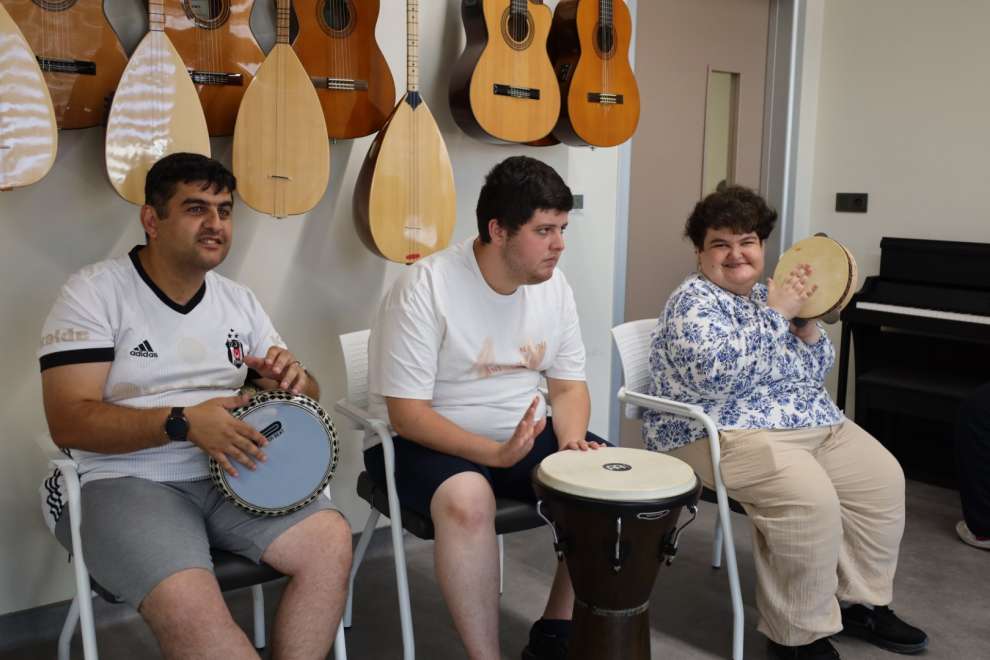Gonca’da sanatla özgüven kazanıyorlar