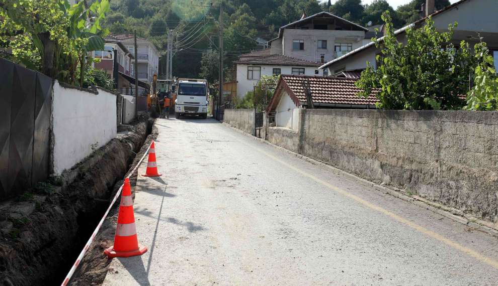 Hamidiye Köyü’ne doğalgaz geliyor