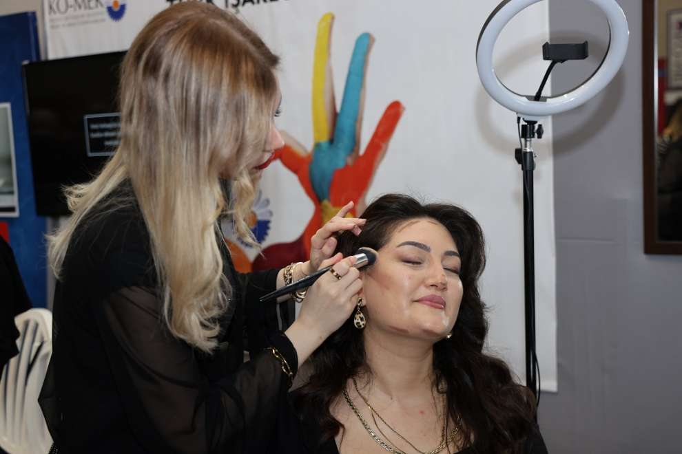 KO-MEK’le yeni bir mesleğe ‘merhaba’ dediler