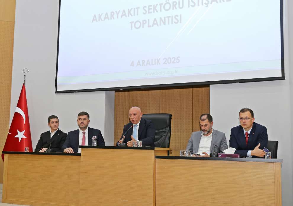 KOTO’dan Akaryakıt Sektörü’ne yönelik kapsamlı istişare