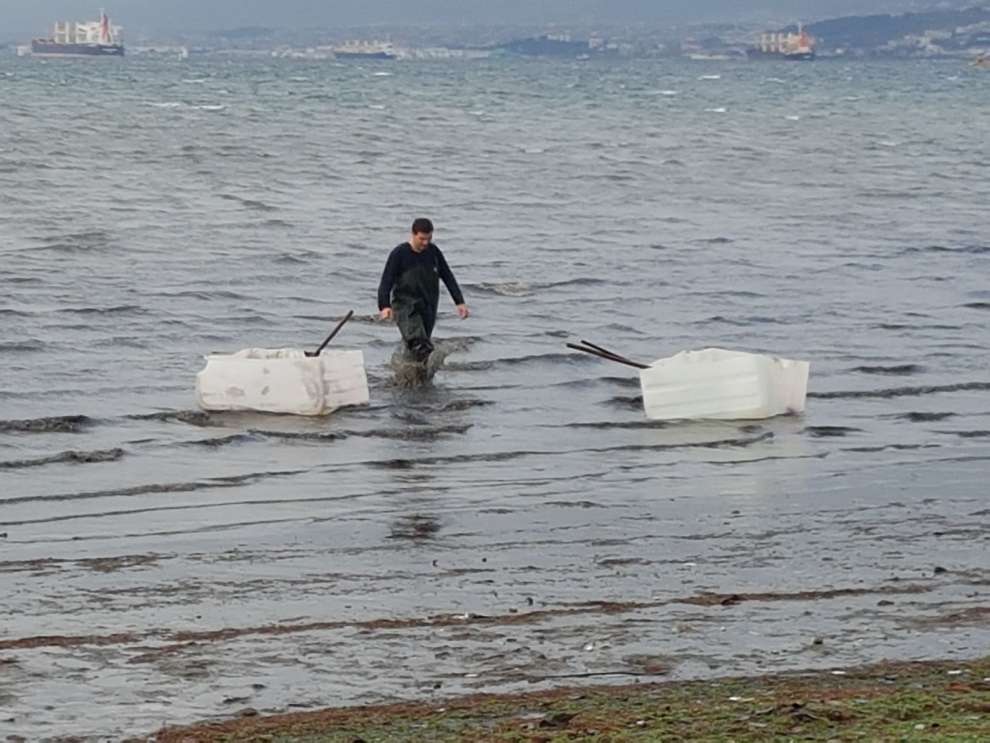 Kaçak midye avcılarına ceza