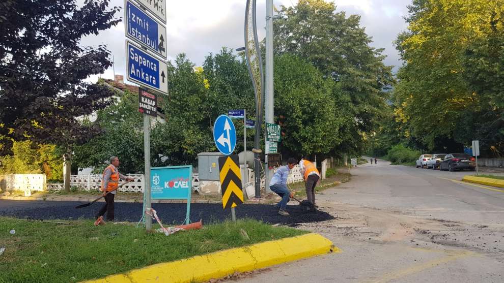 Kartepe Maşukiye’de yollar daha güvenli