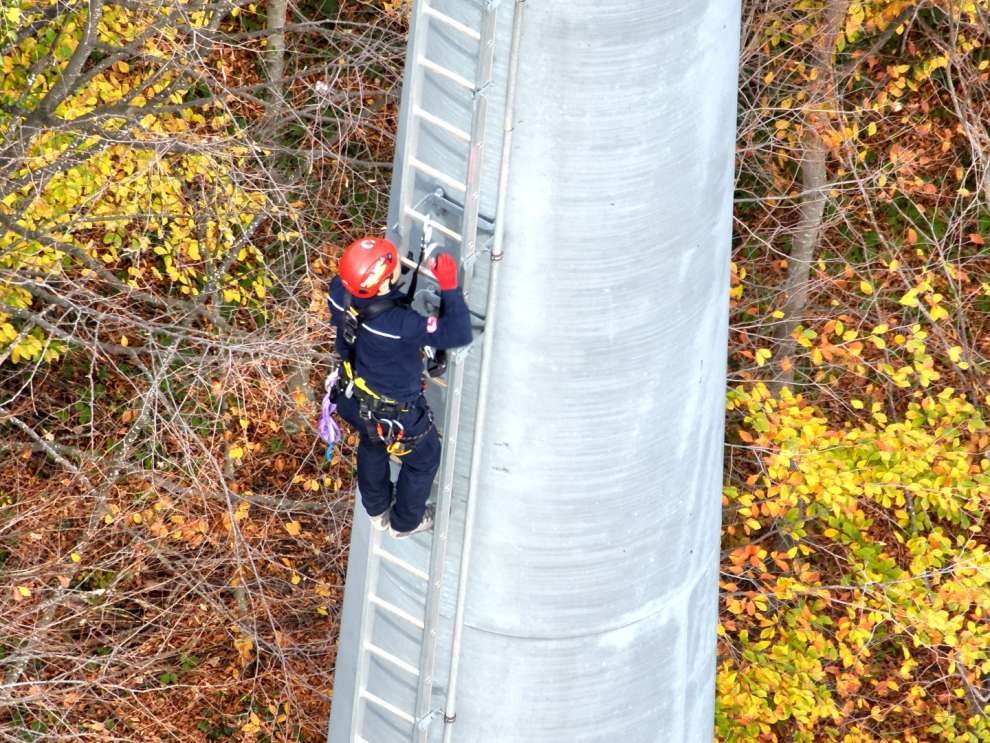 Kartepe Teleferik’te nefes kesen kurtarma tatbikatı