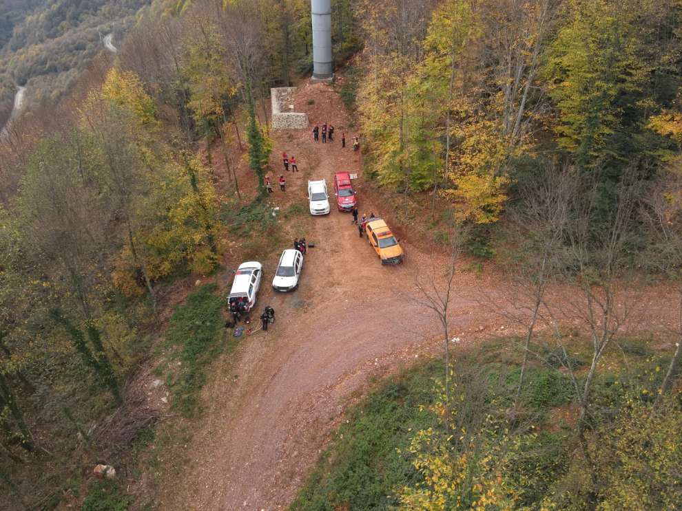 Kartepe Teleferik’te nefes kesen kurtarma tatbikatı