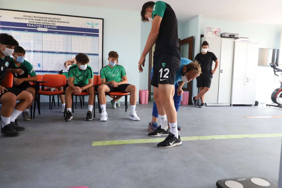 Kocaelispor U19 performans ölçümleri SPORTAM’da