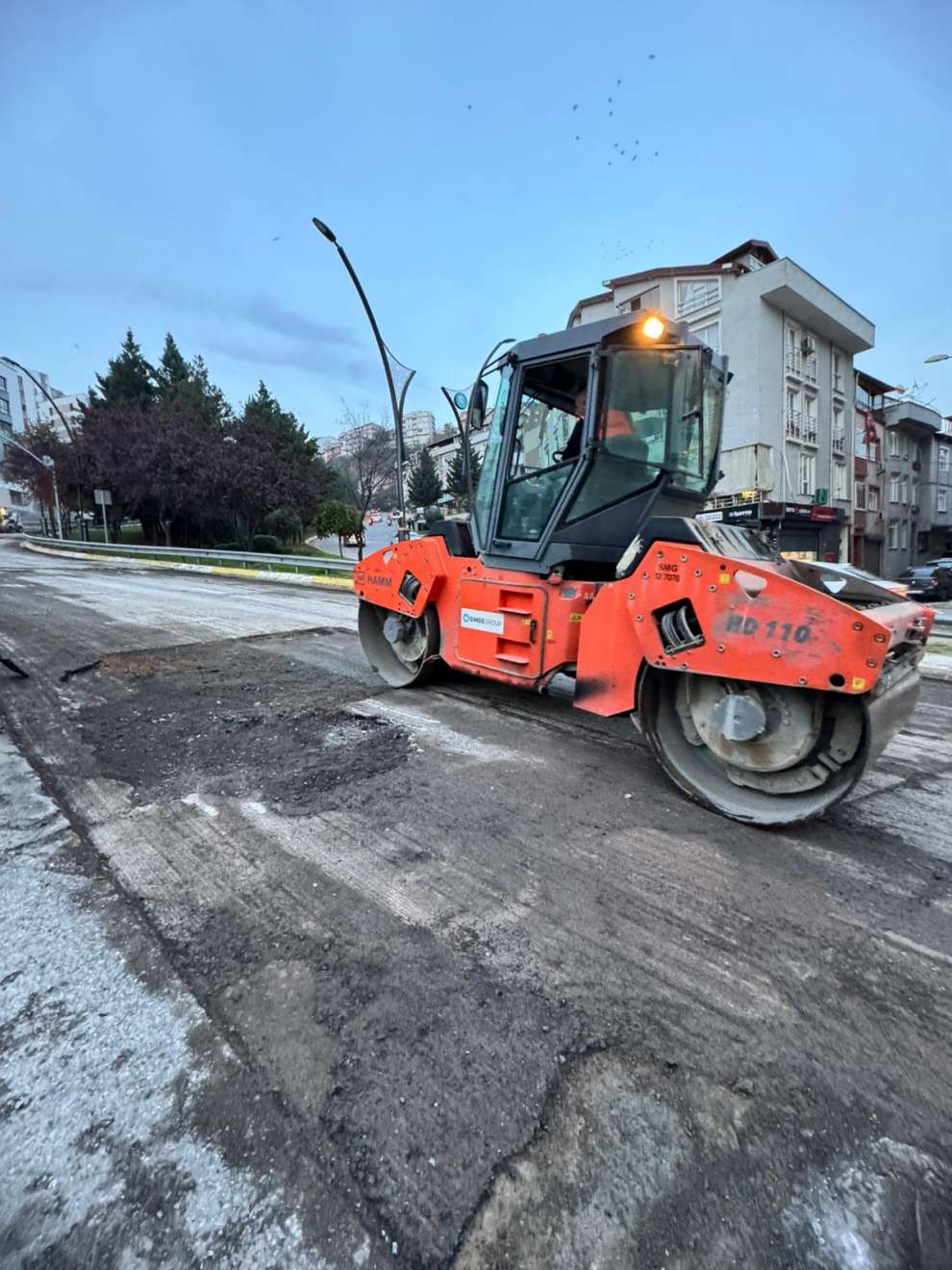 Santral Rampası’ndaki çalışma bugün tamamlanacak