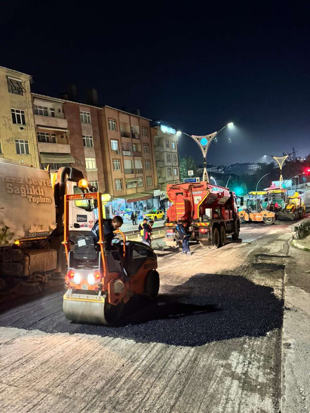 Santral Rampası’ndaki çalışma bugün tamamlanacak